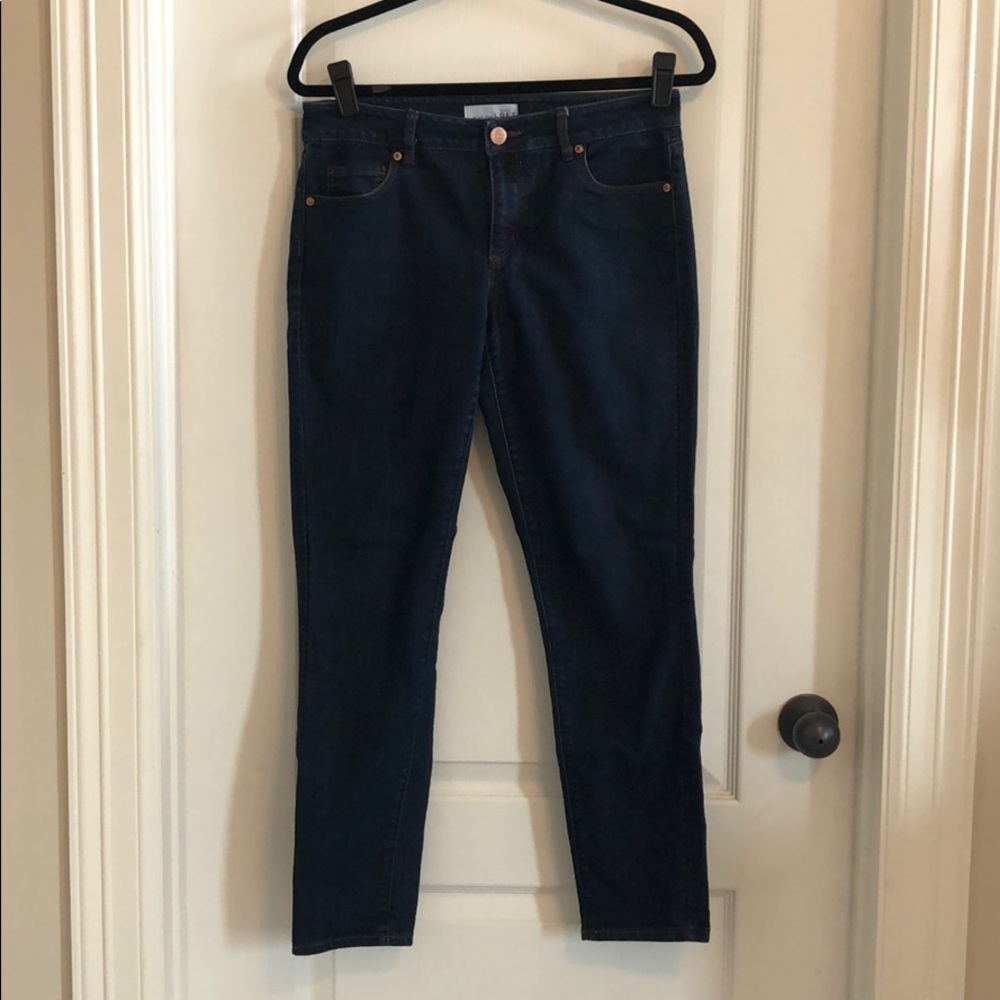 LOFT Curvy Skinny Jeans